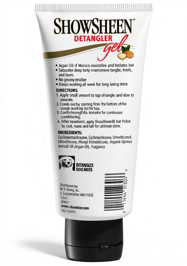 Argan Oil Horse Detangler W F Young Tangle Free Coat Care-4