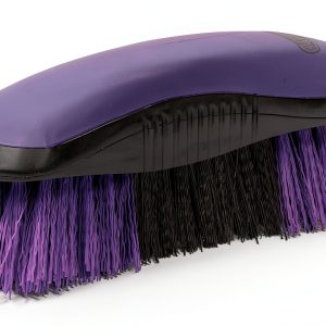 Weaver Leather Horse Brush Contoured Handle Dirt Removal-0