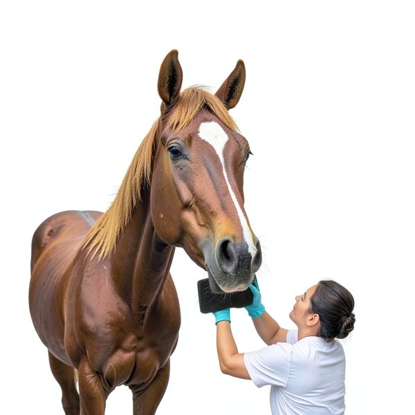 Epona Horse Groomer Tiger Tongue Scrubber Dust Free Cleaning-3