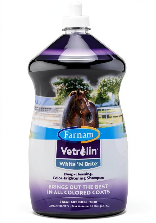 Farnam Horse Coat Brightener Coconut Oil Stain Remover-0