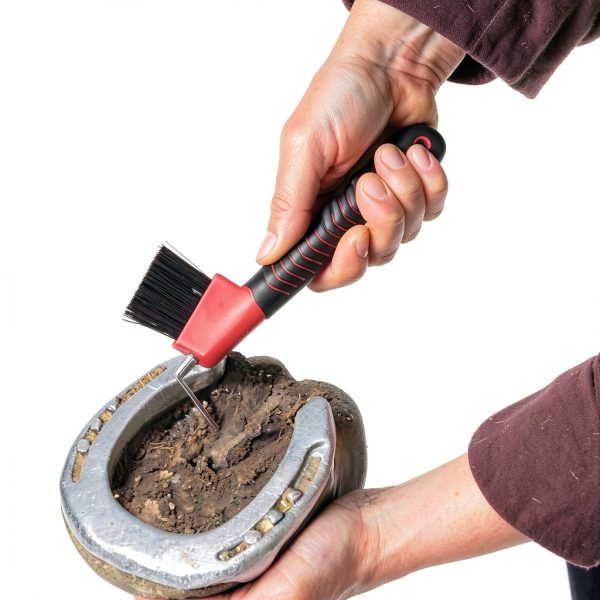 BOTH WINNERS Horse Hoof Pick Set 4 Colors Rubber Grip-4