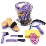 Cunhill Horse Grooming Kit Tote Bag Brushes Combs Supplies-0