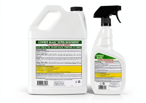 Straight Arrow Horse Coat Care Shine Repels Dust Aloe Vera-1