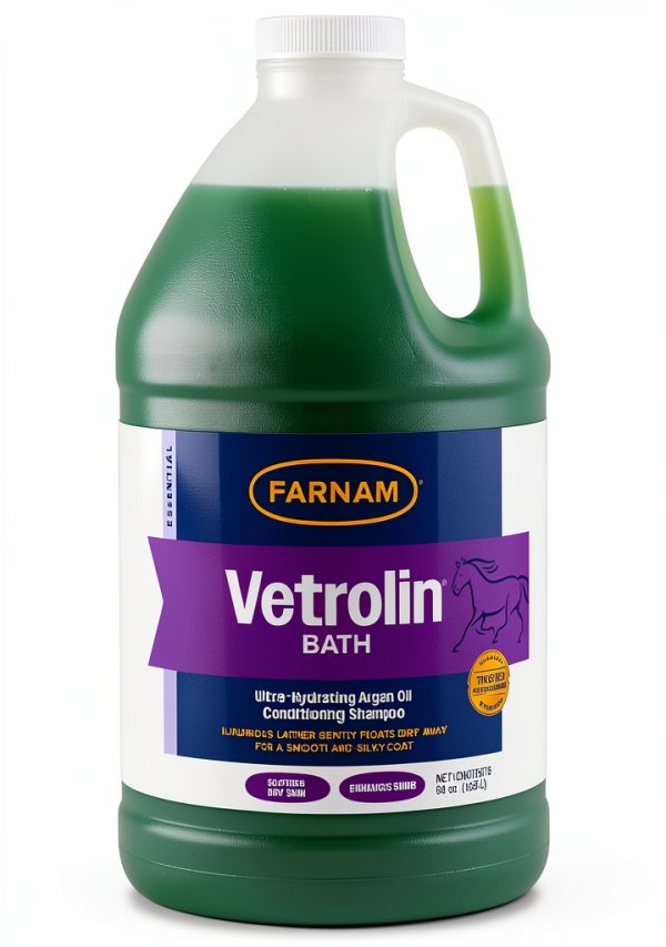 Vetrolin Bath Shampoo for Horses and Dogs Hydrating Formula-0