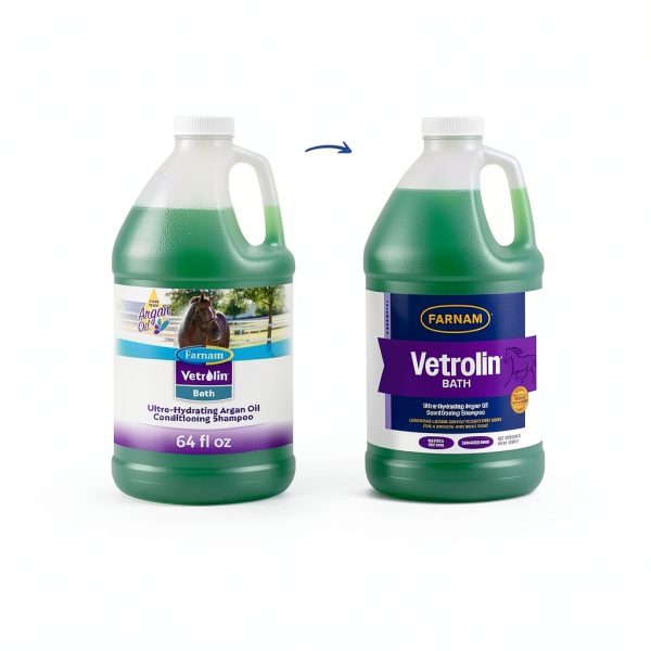 Vetrolin Bath Shampoo for Horses and Dogs Hydrating Formula-1