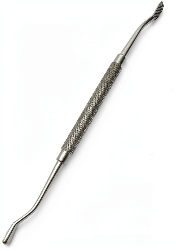 G.S Miller Bone File 21 Double Ended Stainless Steel-0