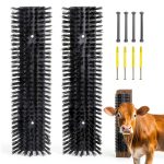 Sayutie Livestock Brush Durable Plastic Grooming Tool-0