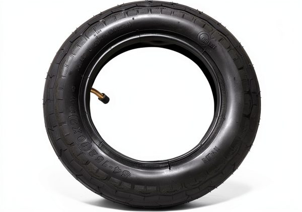 YLQYYH 10-inch Scooter Wheel 100/80R10 Directional Tire 2in Width-1