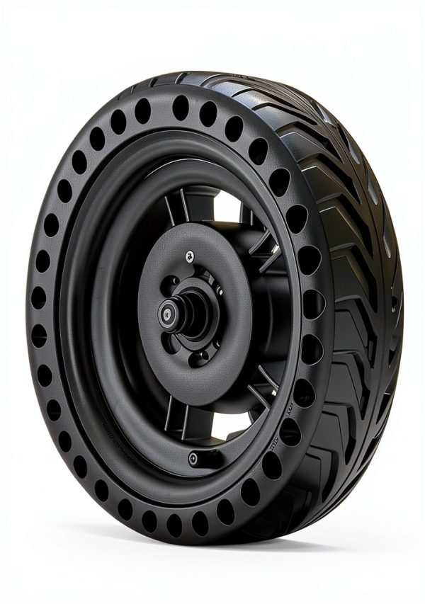 BABEJIA 8.5x2 City Lite Solid Scooter Tire Black 2-Pack-7