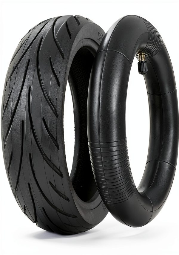 FANG 9" Scooter Tire & Inner Tube Set 218/65R9 Directional Rubber-5