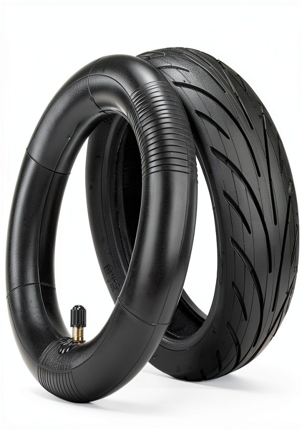 FANG 9" Scooter Tire & Inner Tube Set 218/65R9 Directional Rubber-0