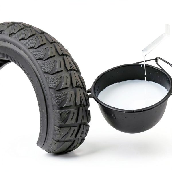 TOCBEUU 10X2.125 Solid Tire for Electric Scooters Black Non Slip-3