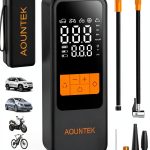 Tire Inflator AOUNTEK Portable Compressor Q16 150 PSI Digital LCD-0