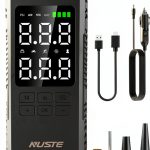 Tire Inflator Portable Air Compressor NUSTE 150PSI Battery Powered-0