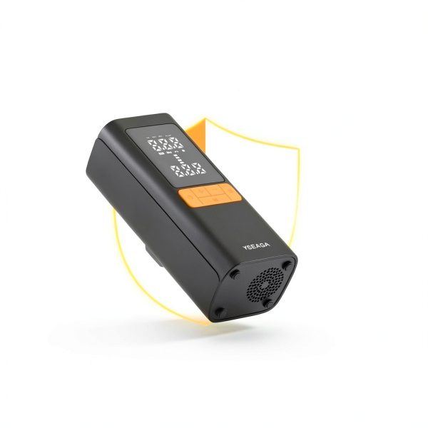 Tire Inflator Portable Air Compressor, 5X Faster 150PSI Car Tire Air Pump for Inflatables, 12V DC Wireless Tire Inflator with Digital Pressure Gauge/LED Light, for Car/Motorcycles/Bicycles/Balls-3